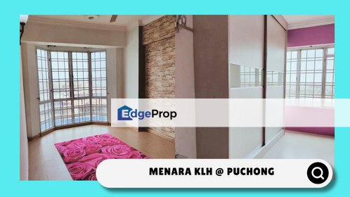 Near IOI Mall, 3b2b for SALE at Menara Klh @ Puchong Jaya, Selangor, Puchong