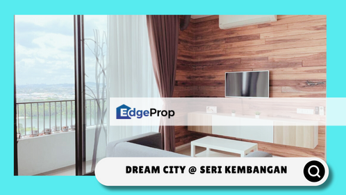 Near The Mines, New Furnished 3b2b for SALE at Dream City @ Seri Kembangan, Selangor, Seri Kembangan