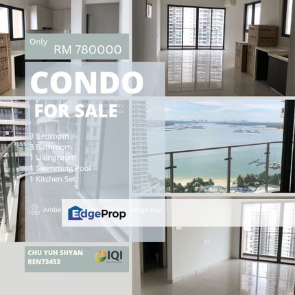 Amberside Country Garden Danga Bay CONDO Jb〖30x41〗, Johor, Johor Bahru