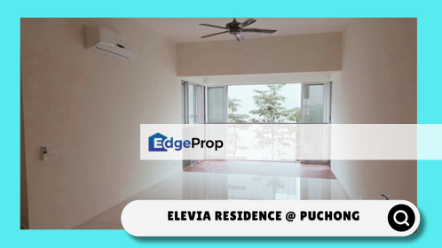 Calm Environment, 3b2b for SALE at Elevia Residence @ Puchong, Selangor, Puchong