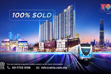 100M Close to MRT You City 3 Corner Unit Tmn Suntex Cheras Batu 9 CHS