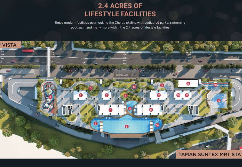 100M Close to MRT You City 3 Corner Unit Tmn Suntex Cheras Batu 9 CHS