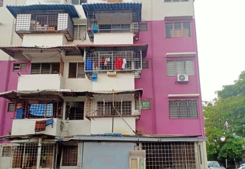 Corner Lot Flat Taman Sri Indah Balakong Cheras Jaya Seri Kembangan Low Cost Below Market Price