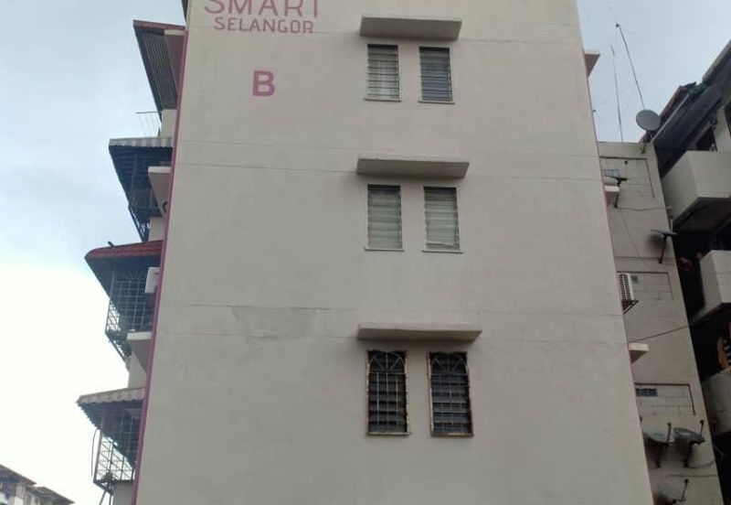 Corner Lot Flat Taman Sri Indah Balakong Cheras Jaya Seri Kembangan Low Cost Below Market Price