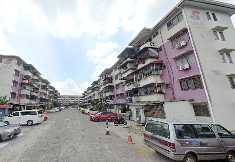 Corner Lot Flat Taman Sri Indah Balakong Cheras Jaya Seri Kembangan Low Cost Below Market Price
