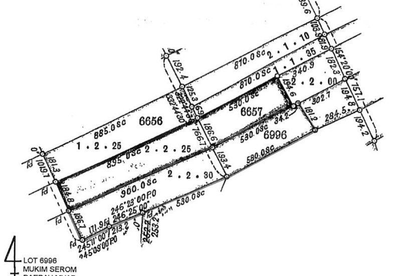 Agriculture Land at Mukim Serom Muar Johor for Sale