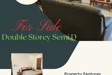Double storey semi D House @ Tiara Melaka Golf & Country Club for Sale