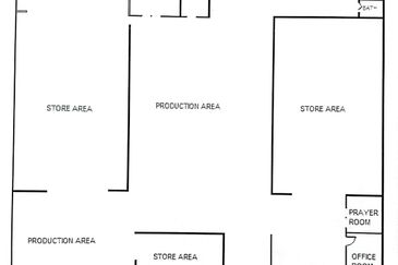 Factory at Taman Perindustrian Merlimau Melaka for Rent