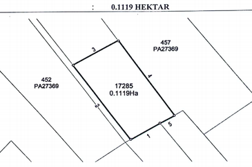 Freehold Bungalow Air Molek Melaka for Sale