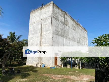Freehold Bungalow Swiftlet House & Land Kg Panchor for Sale, Melaka, Durian Tunggal