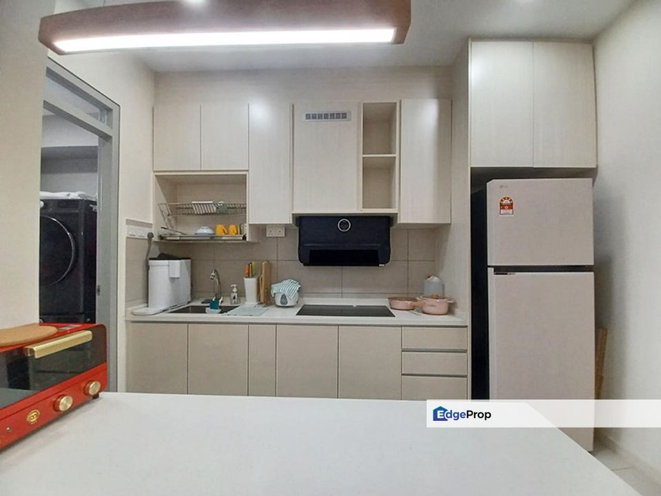 ✨2+1BR Emerald 9 Cheras: [MRT LINKED] Fully Furnished – Your Cozy Modern Sanctuary, Selangor, Cheras