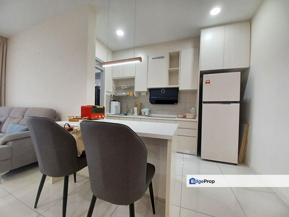 ✨2+1BR Emerald 9 Cheras: [MRT LINKED] Fully Furnished – Your Cozy Modern Sanctuary, Selangor, Cheras