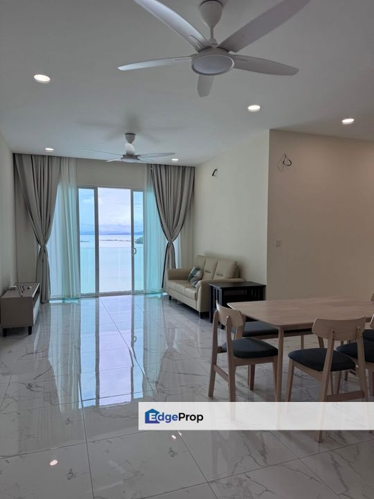 🌅 Luxury Seaview Condo @ Quay West, Bayan Lepas | Fully Furnished | RM3,000 Only!, Penang, Bayan Lepas