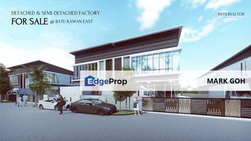 New Semi-D Factory, 1.5 Storey, 3km to Batu Kawan Industrial Park., Penang, Simpang Ampat