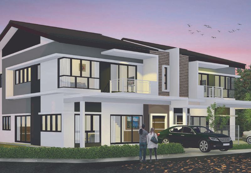 2-STY SEMI-D , TAMAN GEMBIRA @ JENJAROM