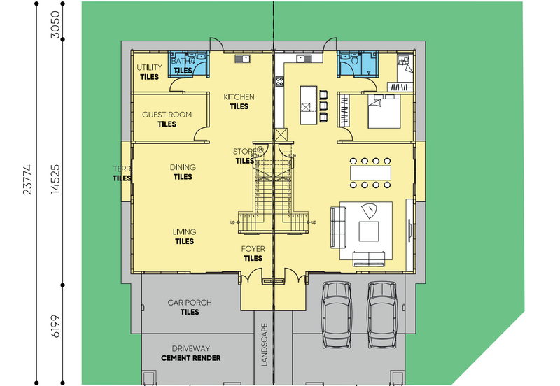 2-STY SEMI-D , TAMAN GEMBIRA @ JENJAROM
