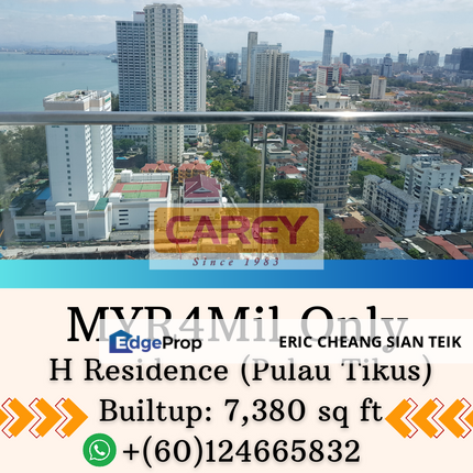 H Residence, Jalan Kelawai, Pulau Tikus, Penang, Persiaran Gurney