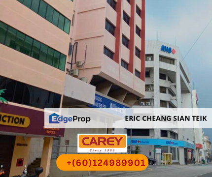 10 storey office building, China Street, Penang, Georgetown