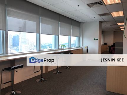 (BELOW MARKET) KL Eco City Strata Office Suite Mid Valley Bangsar Spacious Premium Office Near LRT For Sale, Kuala Lumpur, Bangsar