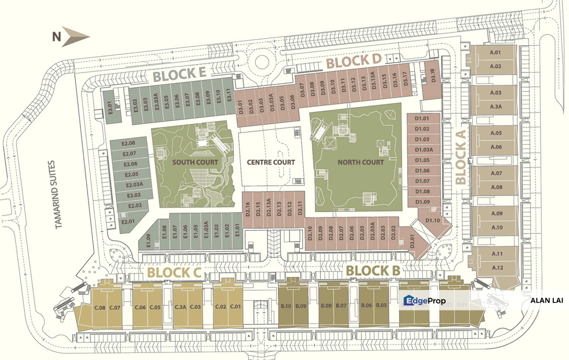 Semi-D shop Tamarind Square, OSK Pangea paragon, Selangor, Cyberjaya