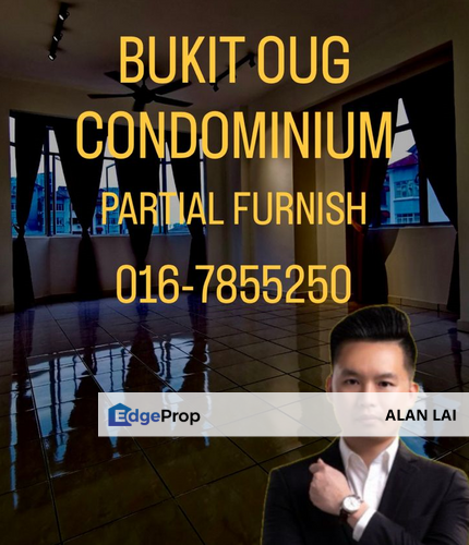 Best rent furnish bukit oug condominium 5 mins to pavilion mall, Kuala Lumpur, Bukit Jalil
