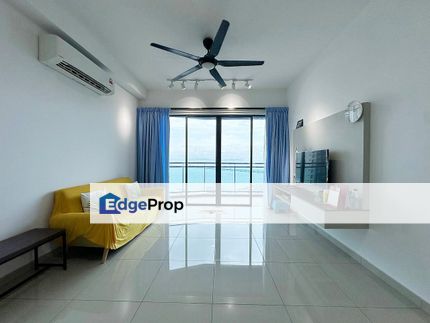 Waterside Residence - 1249sf Seaview High Floor 3 Carpark, The Light, Penang, Gelugor