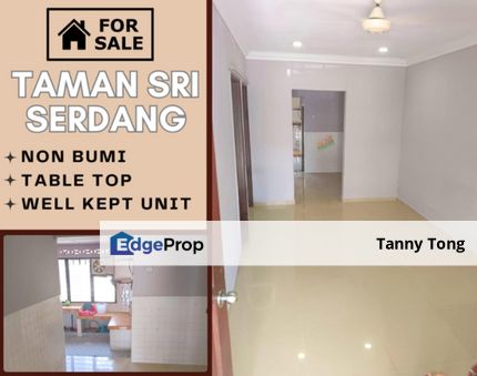 TAMAN SRI SERDANG 1 STOREY HOUSE FOR SALE, Selangor, Seri Kembangan