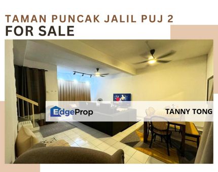 TAMAN PUNCAK JALIL PUJ 2 SERI KEMBANGAN 2 STOREY HOUSE FOR SALE, Selangor, Seri Kembangan