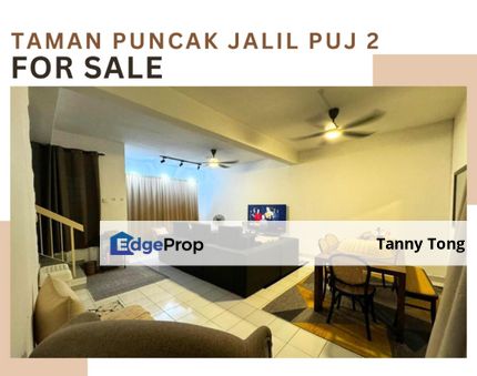 TAMAN PUNCAK JALIL PUJ 2 SERI KEMBANGAN 2 STOREY HOUSE FOR SALE, Selangor, Seri Kembangan