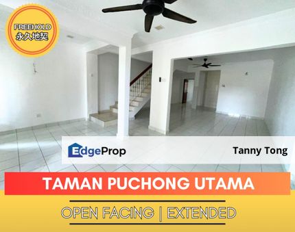 TAMAN PUCHONG UTAMA 2 STOREY HOUSE FOR SALE (FACE GREEN), Selangor, Puchong