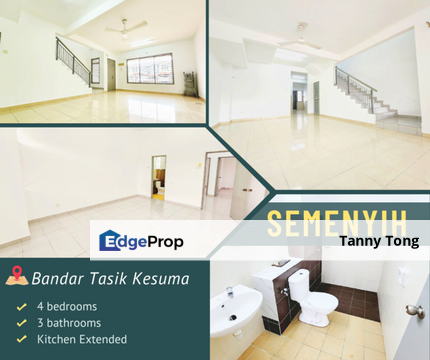 BANDAR TASIK KESUMA SEMENYIH 2 STOREY HOUSE FOR SALE, Selangor, Semenyih