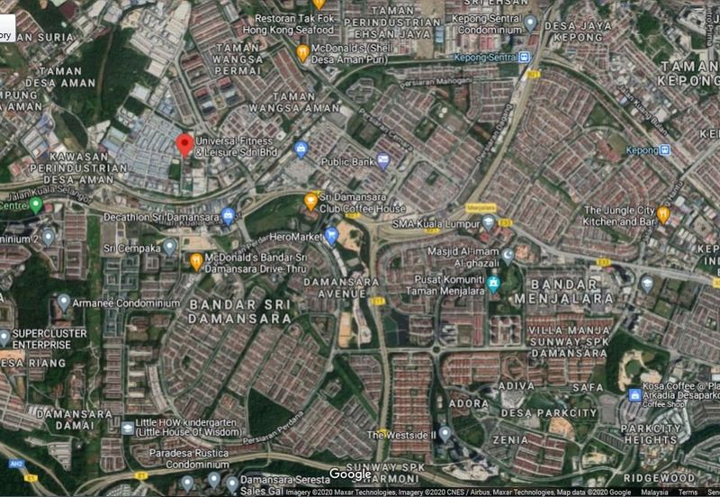 Popular Factory zone available for SALE in kepong