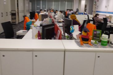 Fully furnished office/building for education for rent 