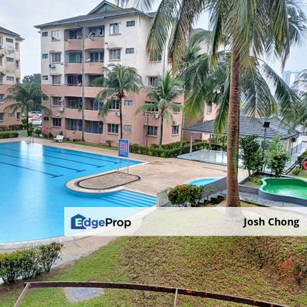 Beautiful Unit Low Floor Pool View Well Kept Value Buy Home Renovated, Selangor, Bandar Kinrara Puchong