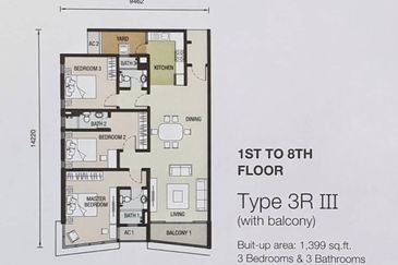 Value Buy Property Top Floor with Golf View Walking To UTAR Freehold