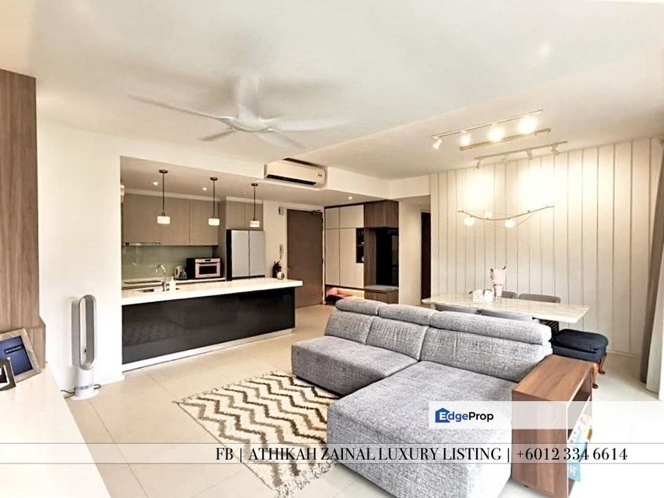 Cantara Residence For Sale | Corner Unit, Stunning Renovated Condo With Nice Carpentry, Selangor, Ara Damansara