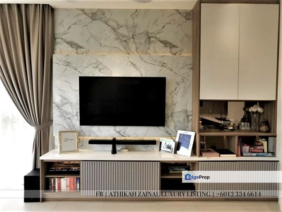 Cantara Residence For Sale | Corner Unit, Stunning Renovated Condo With Nice Carpentry, Selangor, Ara Damansara