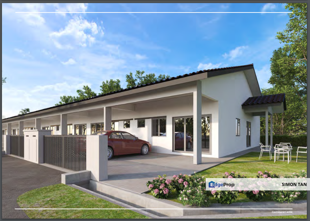 Taman Bernam Jaya Single Storey House New Project Full Loan Cash Back, Selangor, Kerling