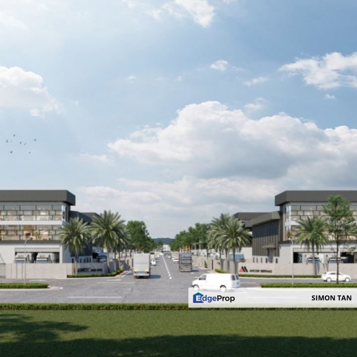 NEW 3sty Semi-Detached Factory @ Bukit Raja Industrial Park Klang, Selangor, Klang