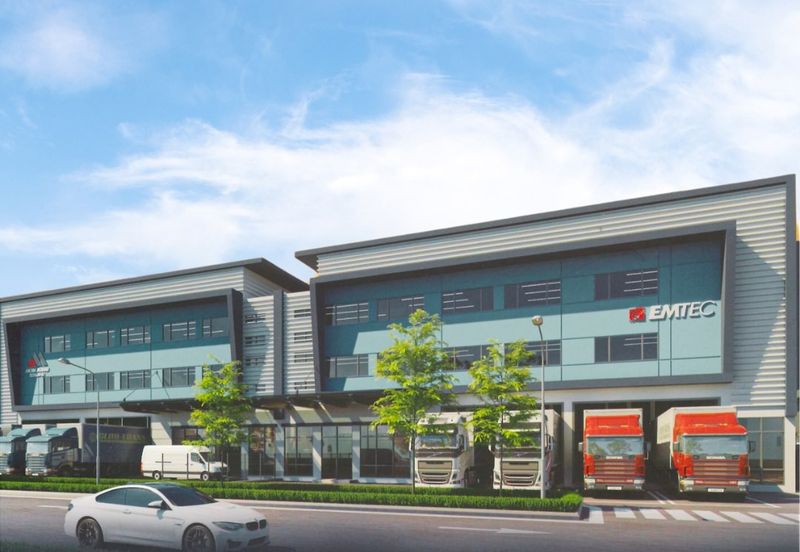 NEW 3sty Semi-Detached Factory for Sale @ Air Hitam, Klang, Selangor