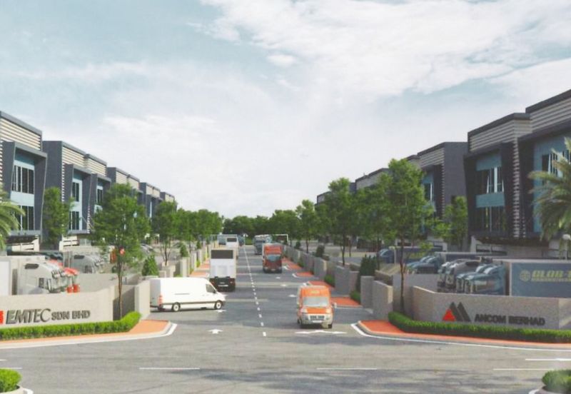 NEW 3sty Semi-Detached Factory for Sale @ Air Hitam, Klang, Selangor