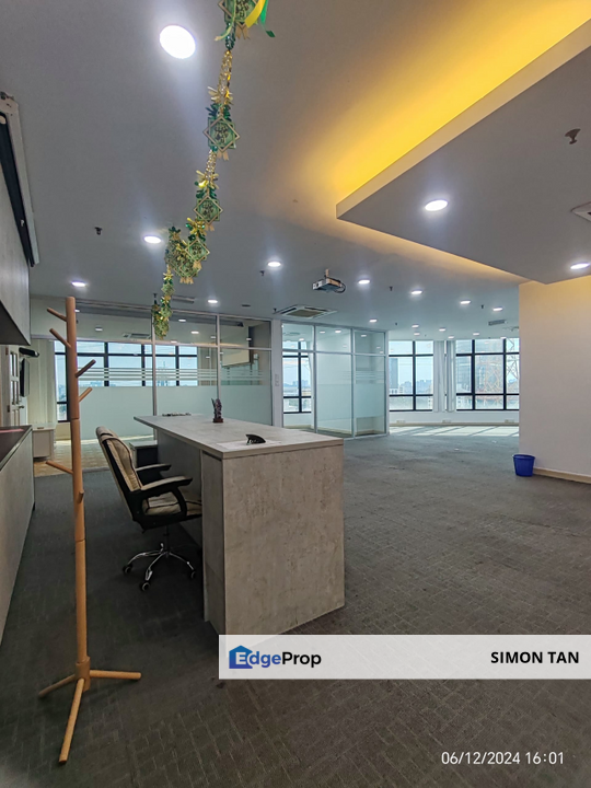 PJX HM shah tower adjoining partial furnished LRT, Selangor, Petaling Jaya
