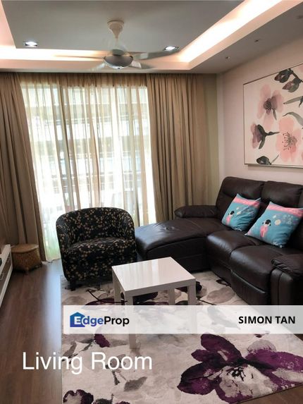 Opal Condo Partially Furnished Kota Damansara Corner Unit 2 Carpark PJ, Selangor, Sunway Damansara