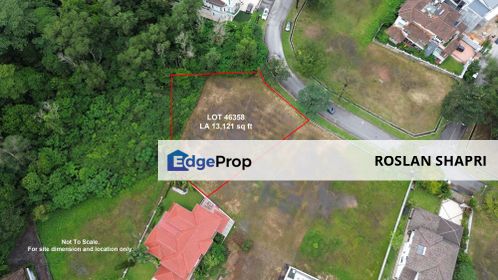 Lot 46358 (13,121 sq ft) Pekaka Ria Seksyen 8 - Your Future Mansion Awaits in the Heart of Nature, Selangor, Kota Damansara