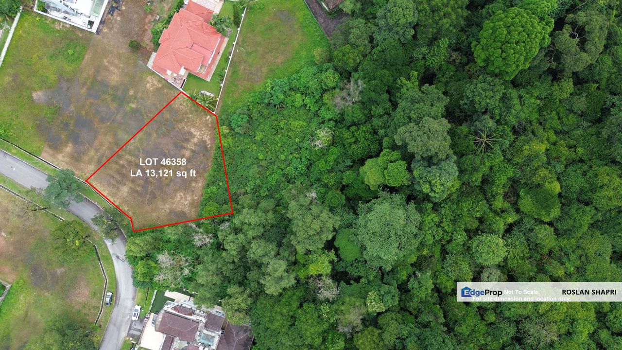 Lot 46358 (13,121 sq ft) Pekaka Ria Seksyen 8 - Your Future Mansion Awaits in the Heart of Nature, Selangor, Kota Damansara