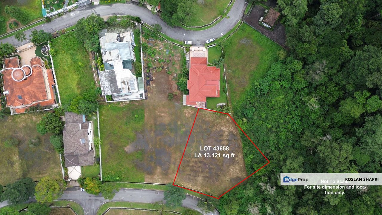 Lot 46358 (13,121 sq ft) Pekaka Ria Seksyen 8 - Your Future Mansion Awaits in the Heart of Nature, Selangor, Kota Damansara