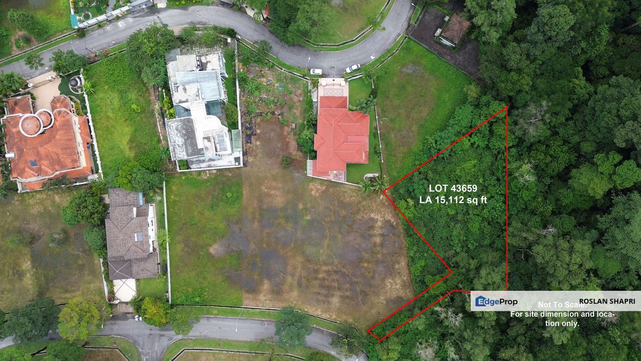 Lot 46359 (15,112 sq ft)  Pekaka Ria Seksyen 8 - Your Dream Mansion Awaits in Nature's Embrace, Selangor, Kota Damansara