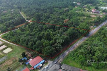 6.35 EKAR - Tanah Pertanian Tepi Jalan dan Landai untuk Dijual Berhadapan Kolej Komuniti Rembau