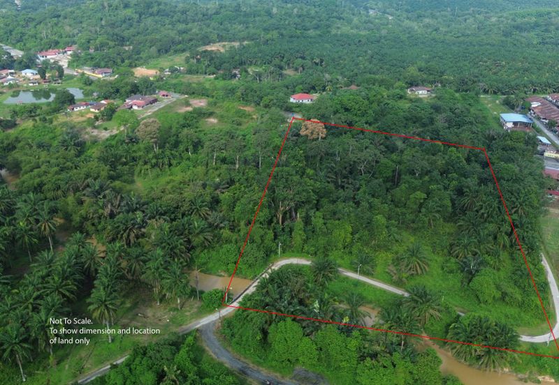 6.35 EKAR - Tanah Pertanian Tepi Jalan dan Landai untuk Dijual Berhadapan Kolej Komuniti Rembau