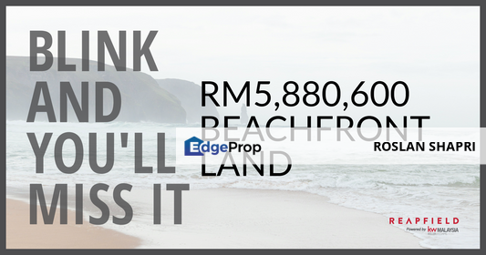 Freehold Beach Fronting Land Next To Pantai Batu Laut @Tanjong Sepat., Selangor, Banting